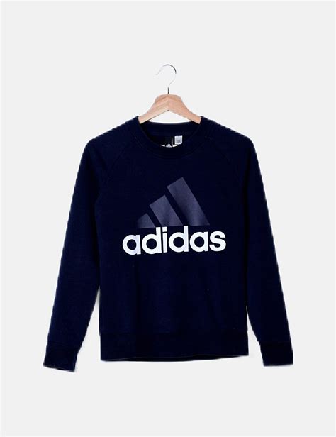 sudadera adidas azul marino